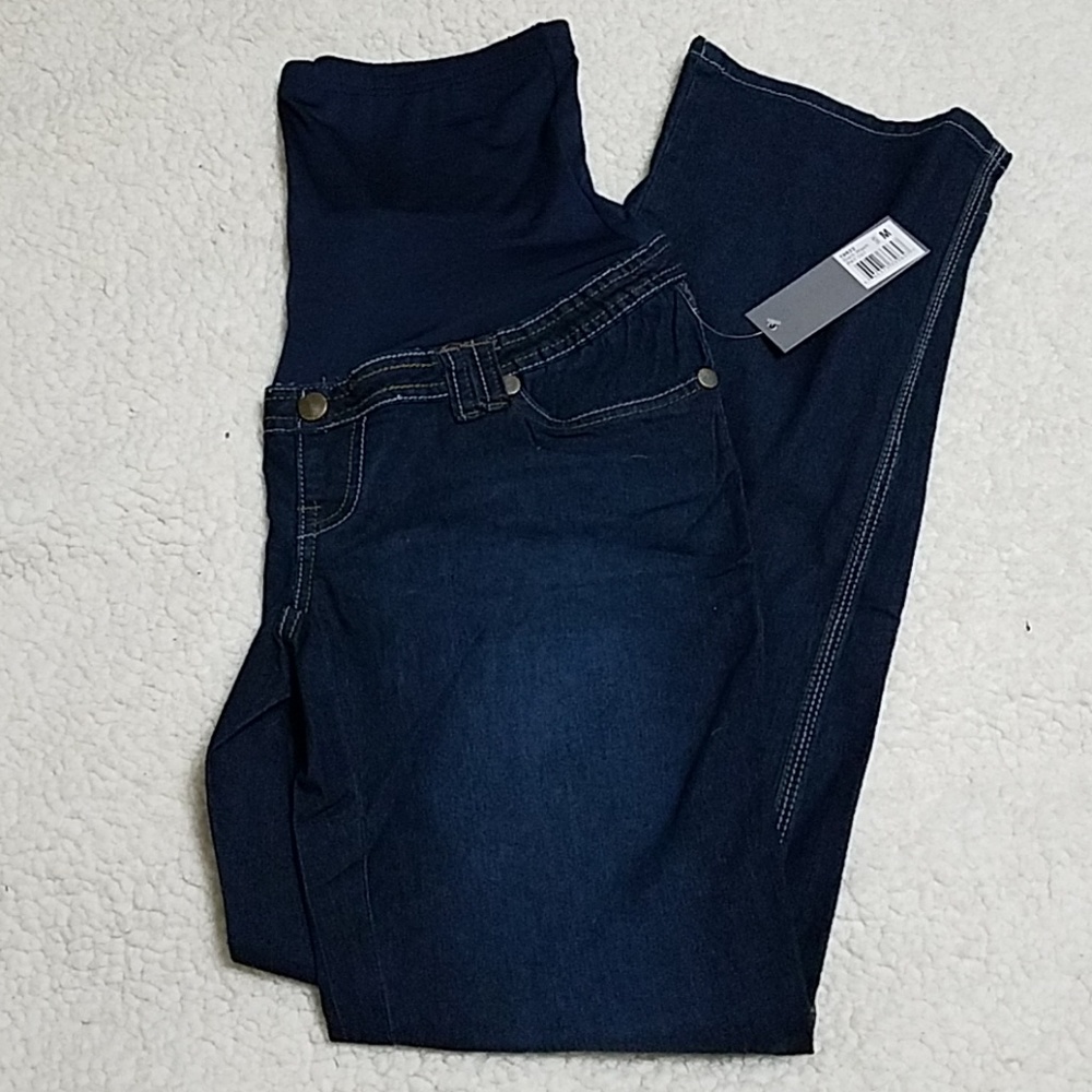 Brand New Maternity Dark Wash Jeans